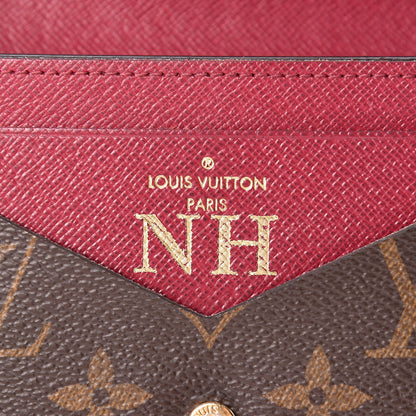 Louis Vuitton Monogram Jeanne Wallet Fuchsia 8 of 9