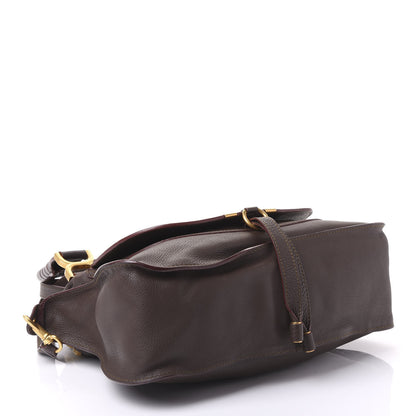 Chloe Calfskin Medium Marcie Satchel Truffle 3 of 8