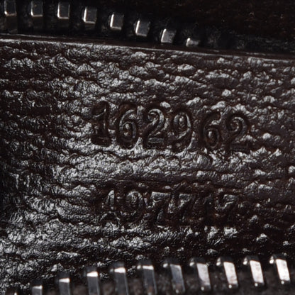 Gucci Monogram Web Belt Bag Dark Brown 9 of 10