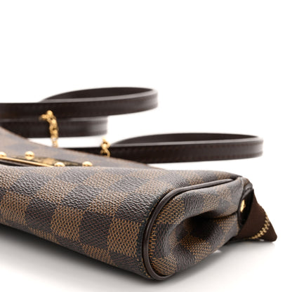 Louis Vuitton LOUIS VUITTON Damier Ebene Eva Clutch 9 of 9