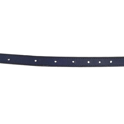 Hermes Swift Epsom 13mm Belt Strap 95 Bleu Saphir Black 5 of 7