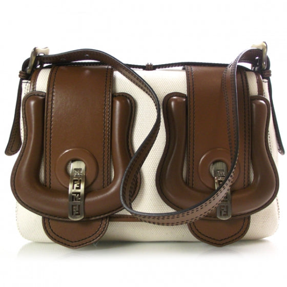 Canvas Leather B Bag