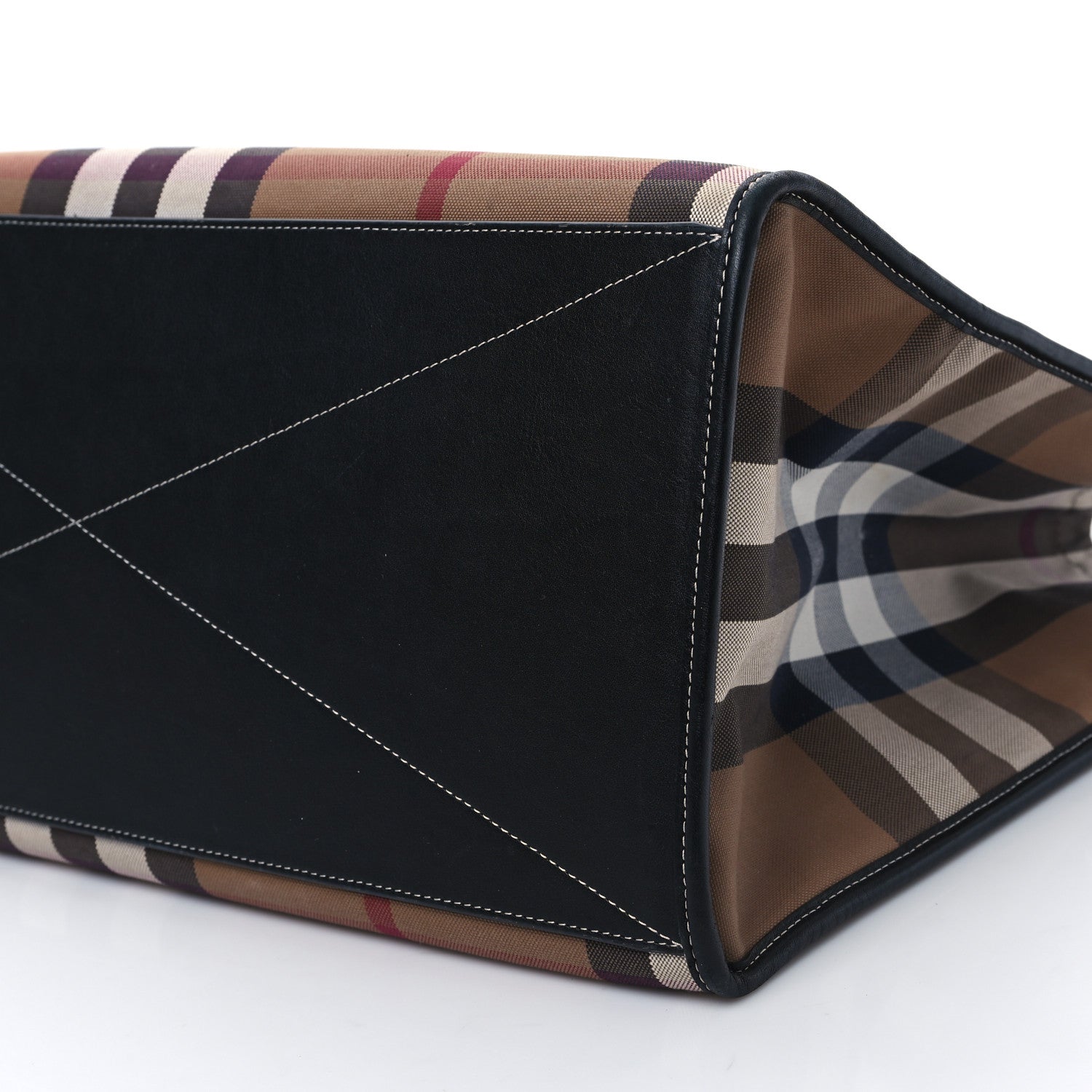 Burberry House Check Denny Check Tote Brown 8 of 9
