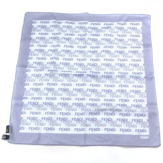 Cotton Logo Scraf Blue
