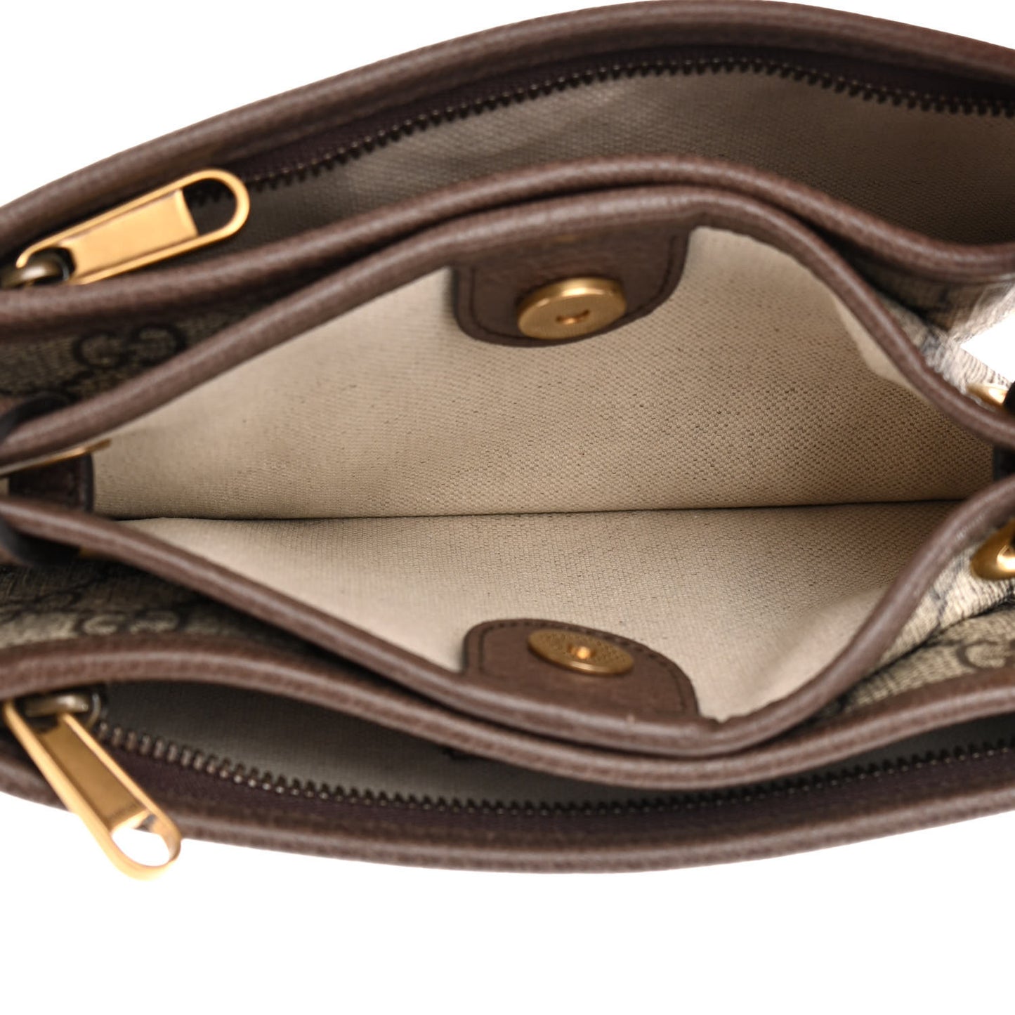 GG Supreme Monogram Web Ophidia Crossbody Beige New Acero