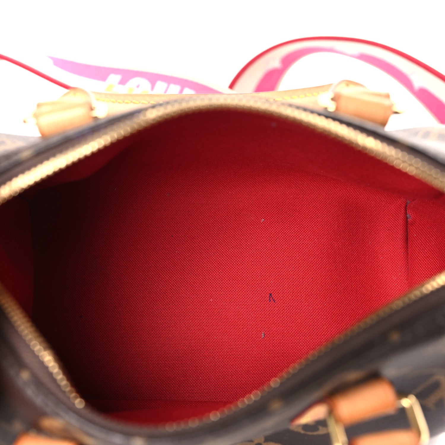 Louis Vuitton Monogram Speedy Bandouliere 20 Fuchsia 5 of 10