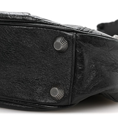 Balenciaga Agneau Arena Small Le Cagole Shoulder Bag Black 10 of 10