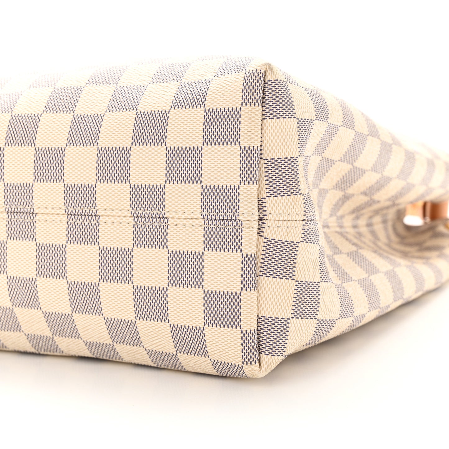Damier Azur Graceful MM Rose Ballerine