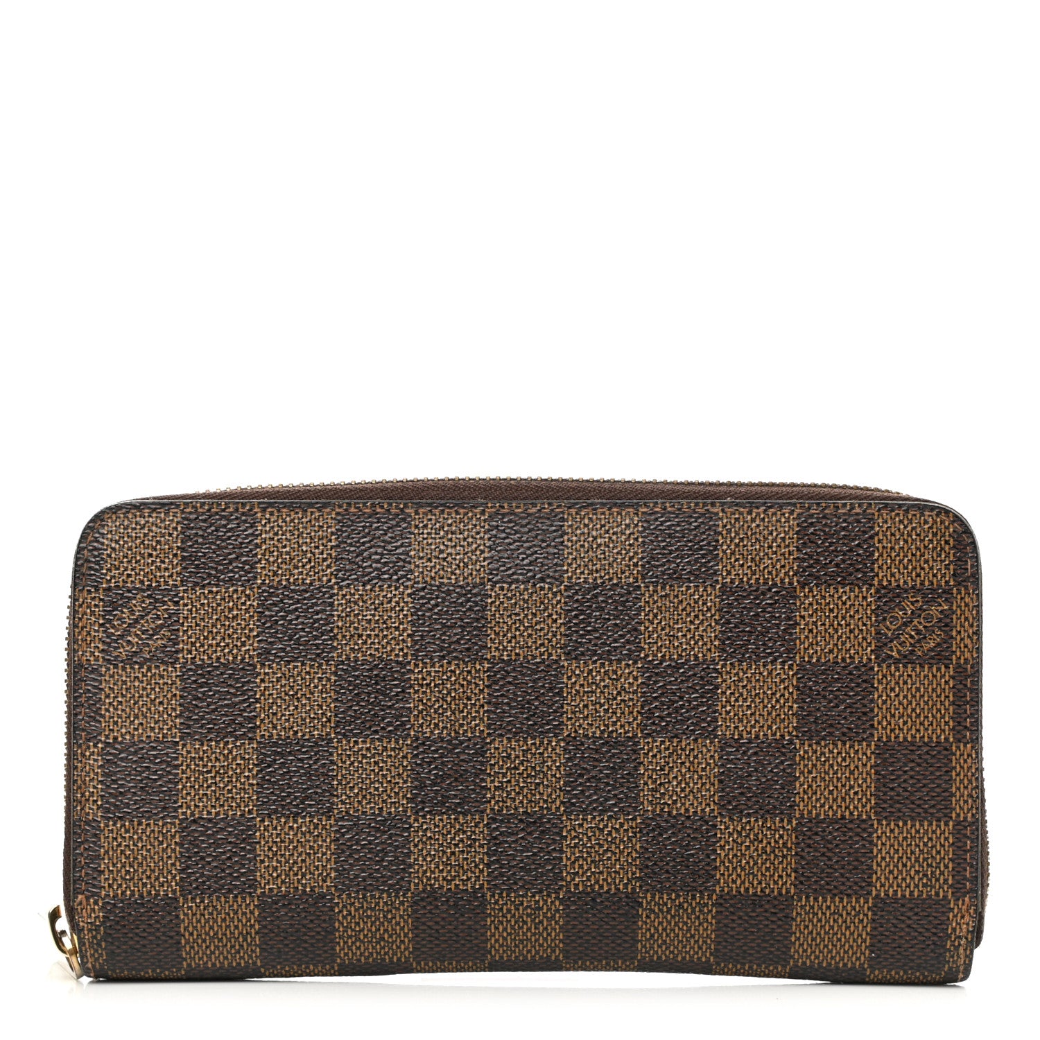 Louis Vuitton Damier Ebene Zippy Wallet 1 of 8