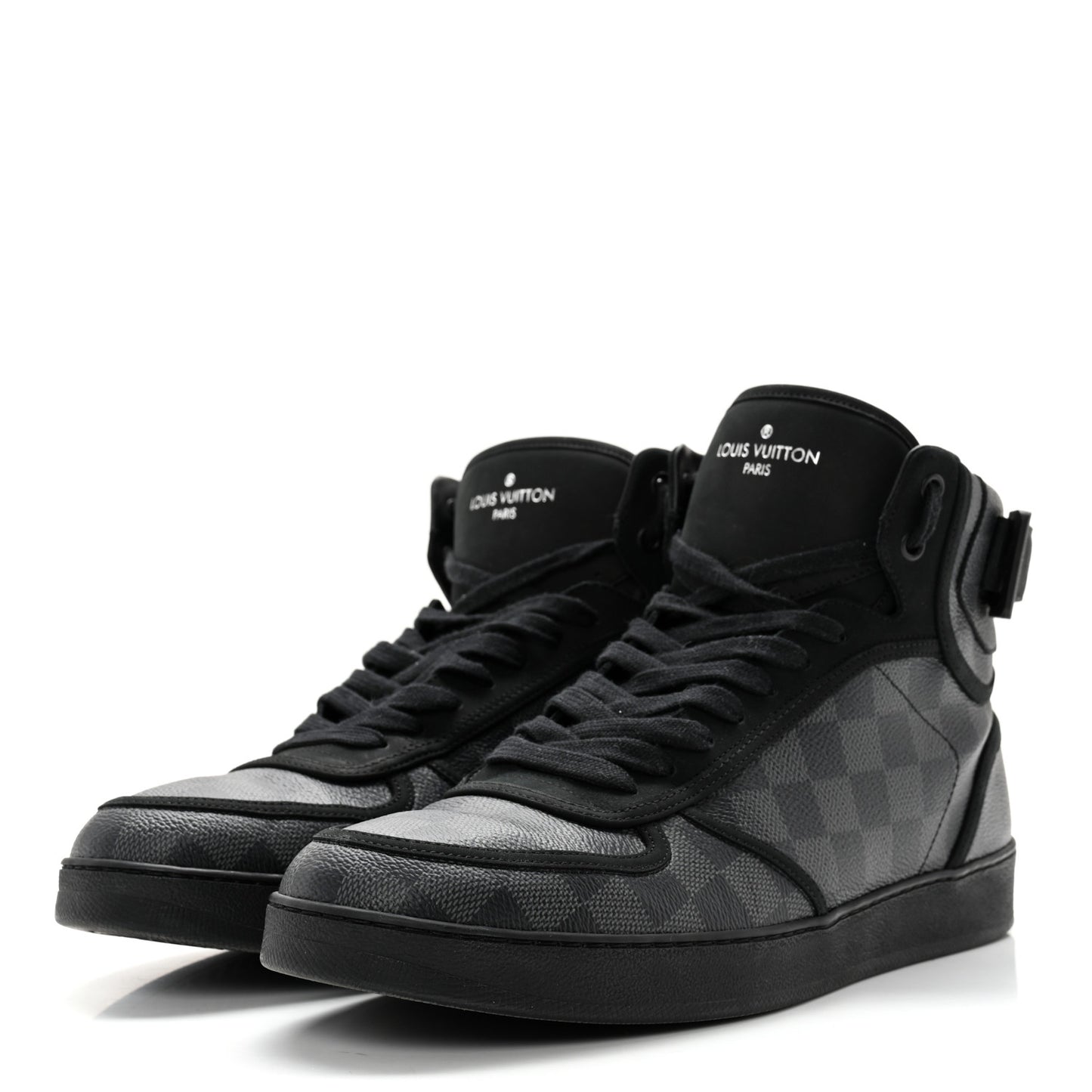 Damier Graphite Rivoli High Top Sneakers 10