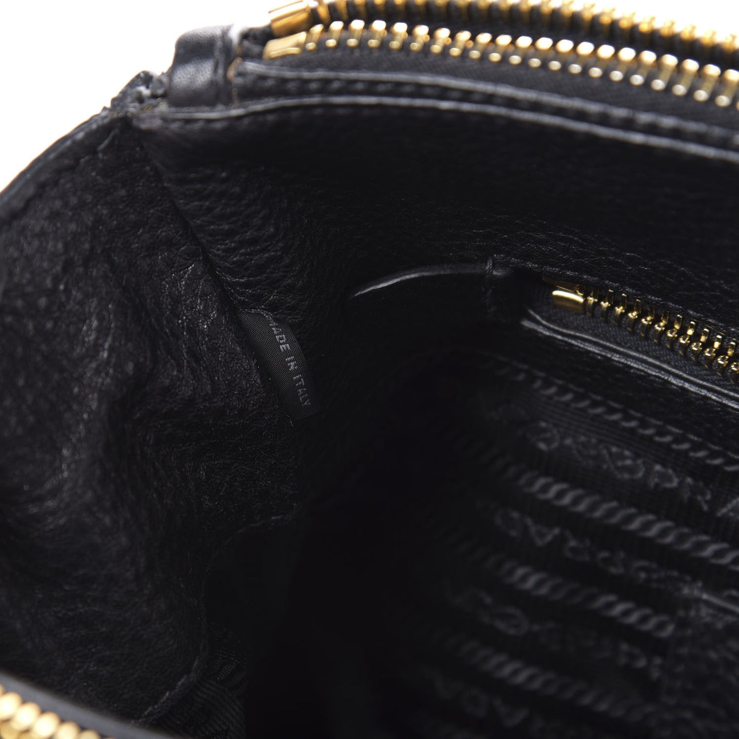Vitello Daino Tote Black