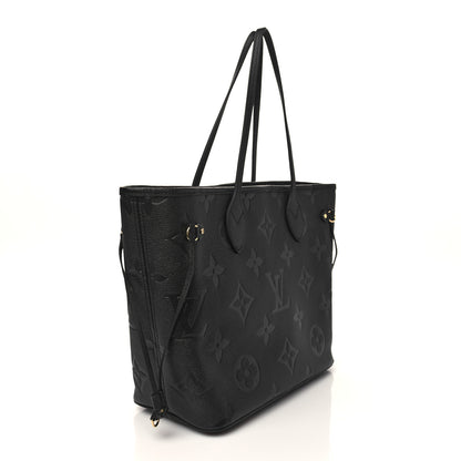 Louis Vuitton Empreinte Monogram Giant Neverfull MM Black 4 of 7