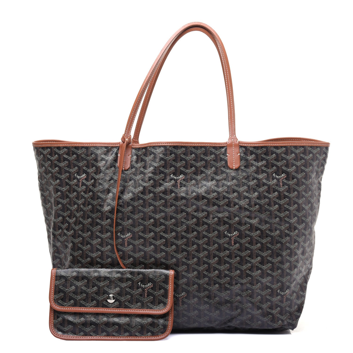 Goyard Goyardine Saint Louis GM Black Gold 1 of 20