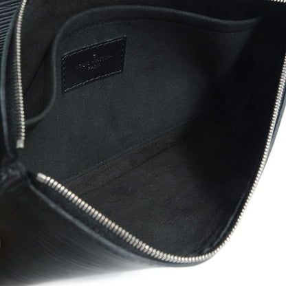 Louis Vuitton Epi Neverfull MM Black 9 of 11