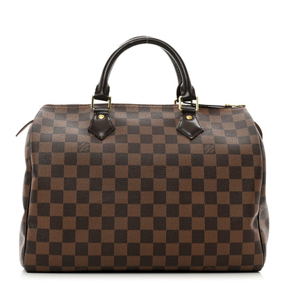 Louis Vuitton Damier Ebene Speedy 30 1 of 10