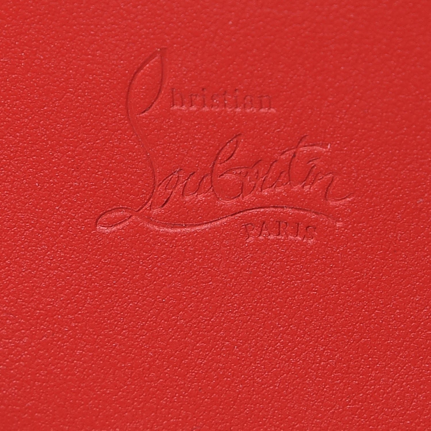 Christian Louboutin Patent Leopard Spiked Panettone Coin Purse 6 of 7