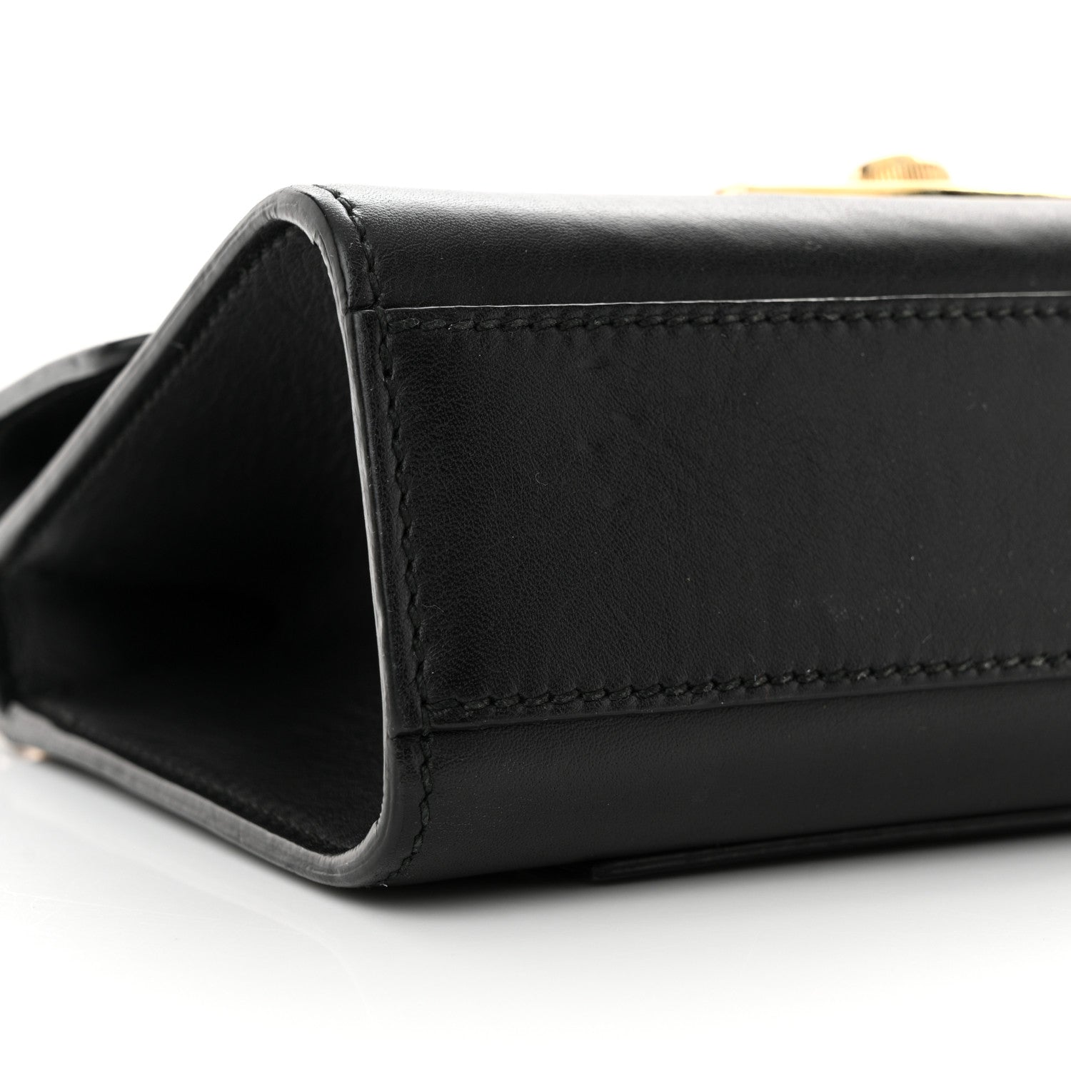 Gucci Calfskin Small Padlock Shoulder Bag Black 9 of 15
