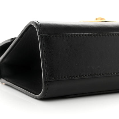 Gucci Calfskin Small Padlock Shoulder Bag Black 9 of 15