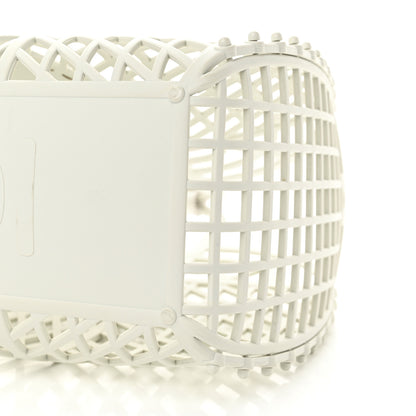 Fendi Recycled Plastic Vitello Liberty Matte Medium Fendi Basket White Ice 11 of 15