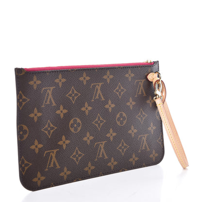 Louis Vuitton Monogram Neverfull MM GM Pochette Pivoine 3 of 7