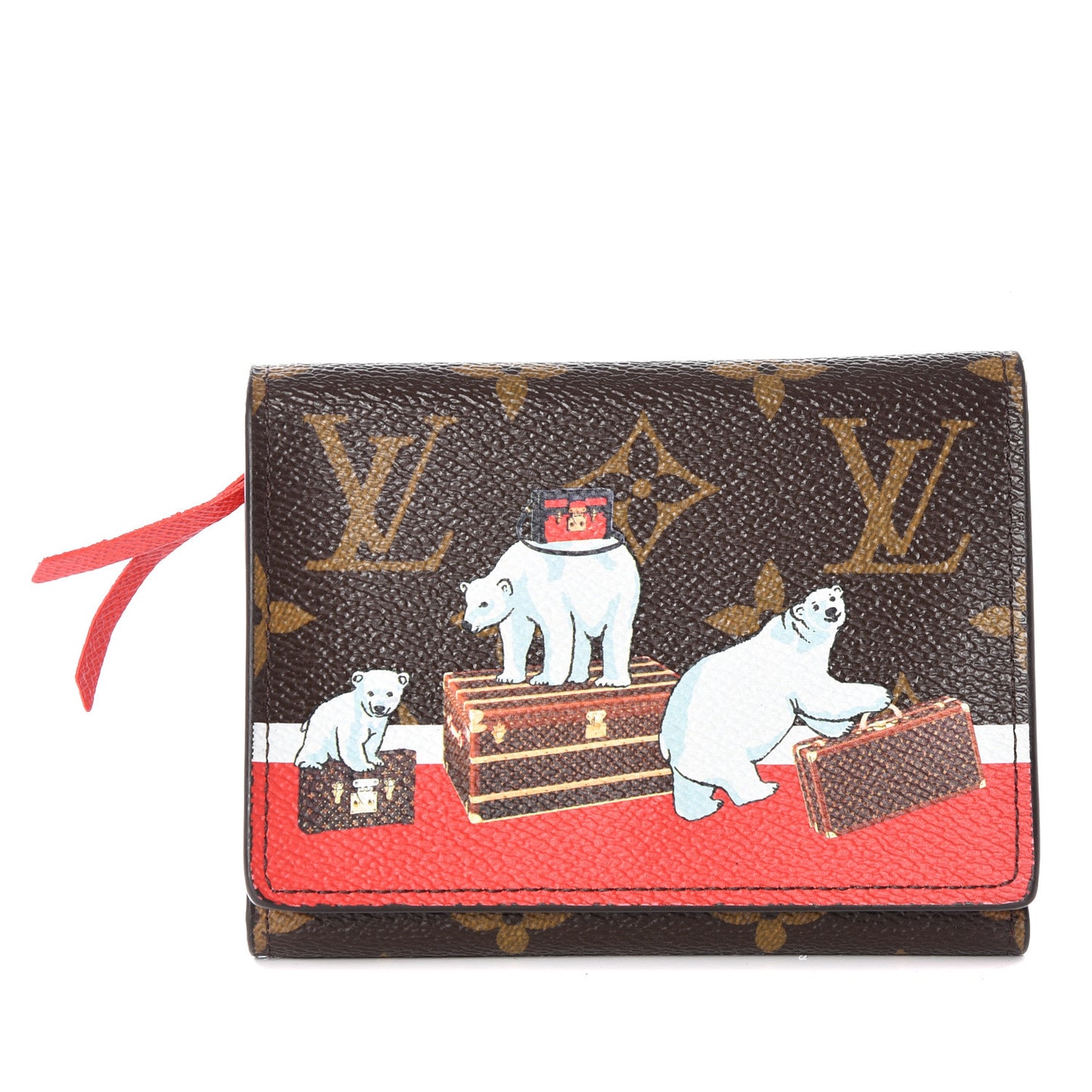 Monogram 2017 Christmas Animation Victorine Wallet