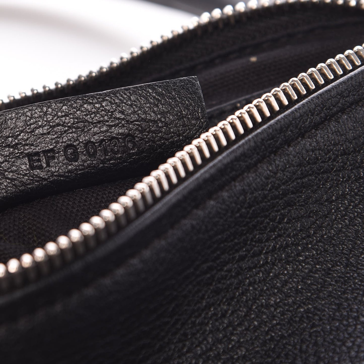 Sugar Goatskin Small Pandora Black