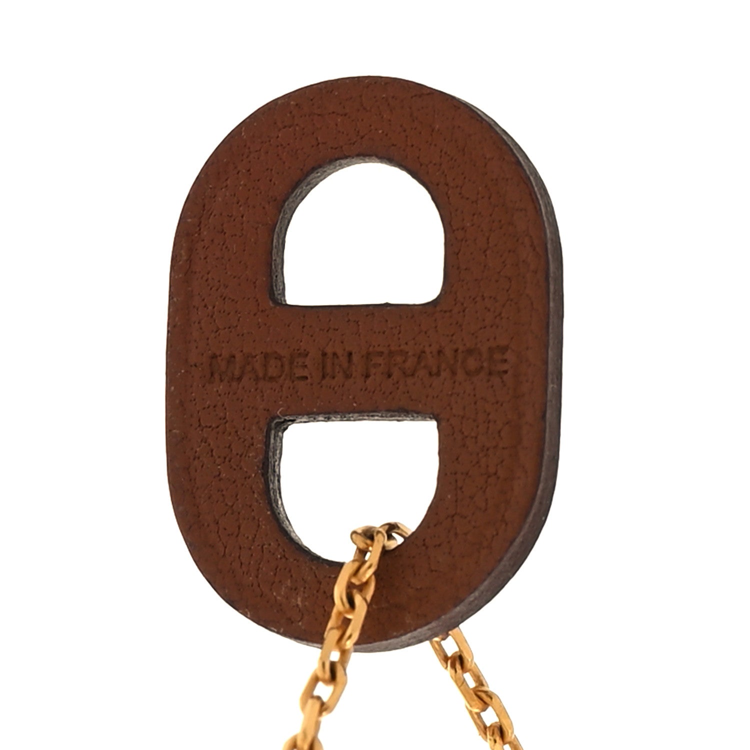 Hermes Swift O'Maillon Pendant Necklace Gold 6 of 7