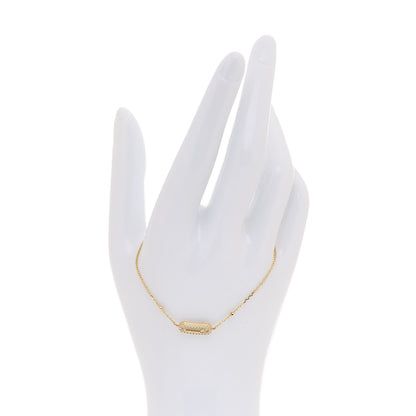 Messika 18K Yellow Gold Diamond Move Uno Pave Bracelet 2 of 6