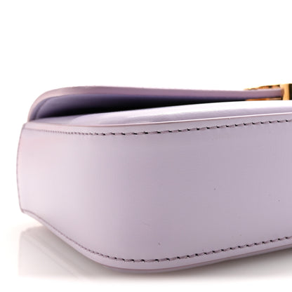 Celine Shiny Calfskin Triomphe Chain Shoulder Bag Light Lavender 9 of 11