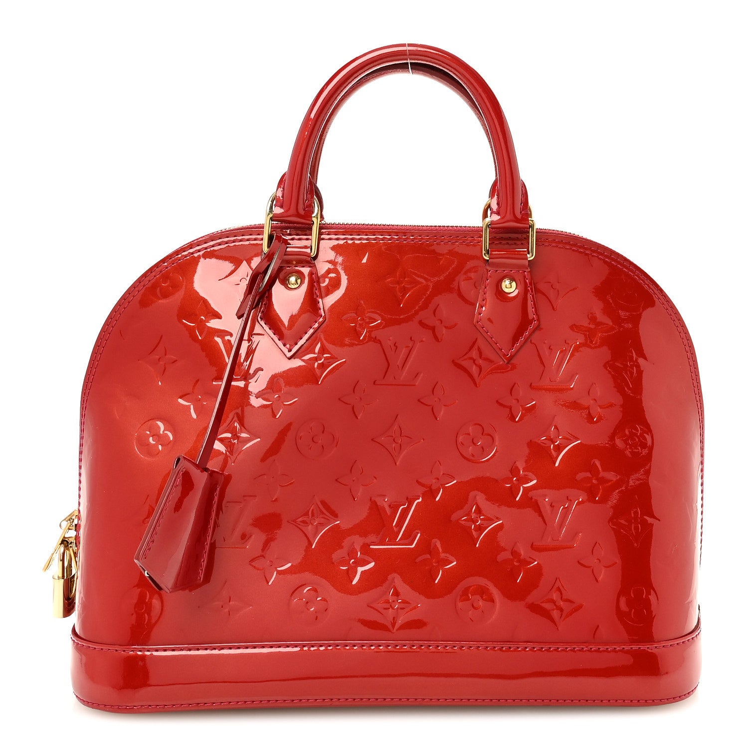 Louis Vuitton Vernis Alma PM Pomme D'Amour 1 of 9