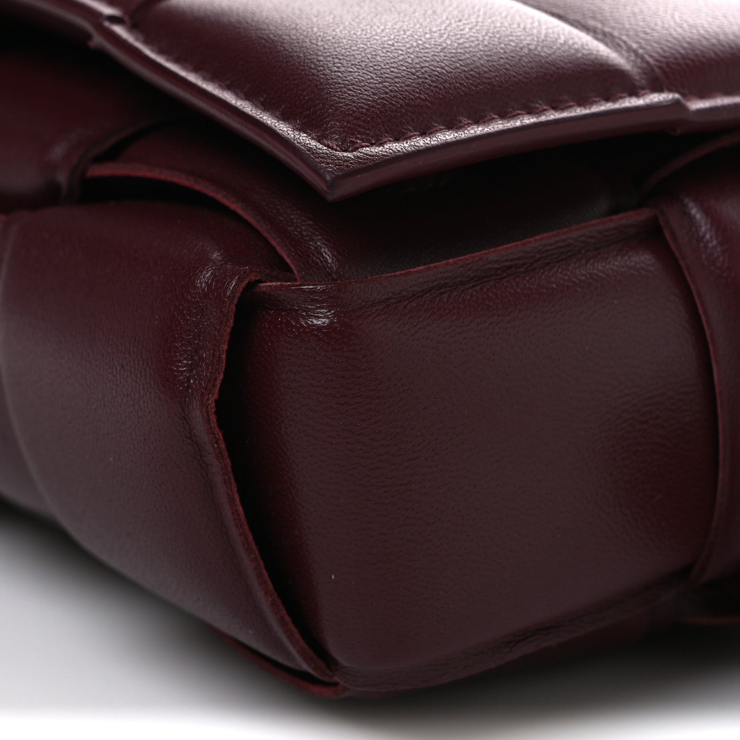 Nappa Maxi Intrecciato Padded The Belt Cassette Bag Barolo