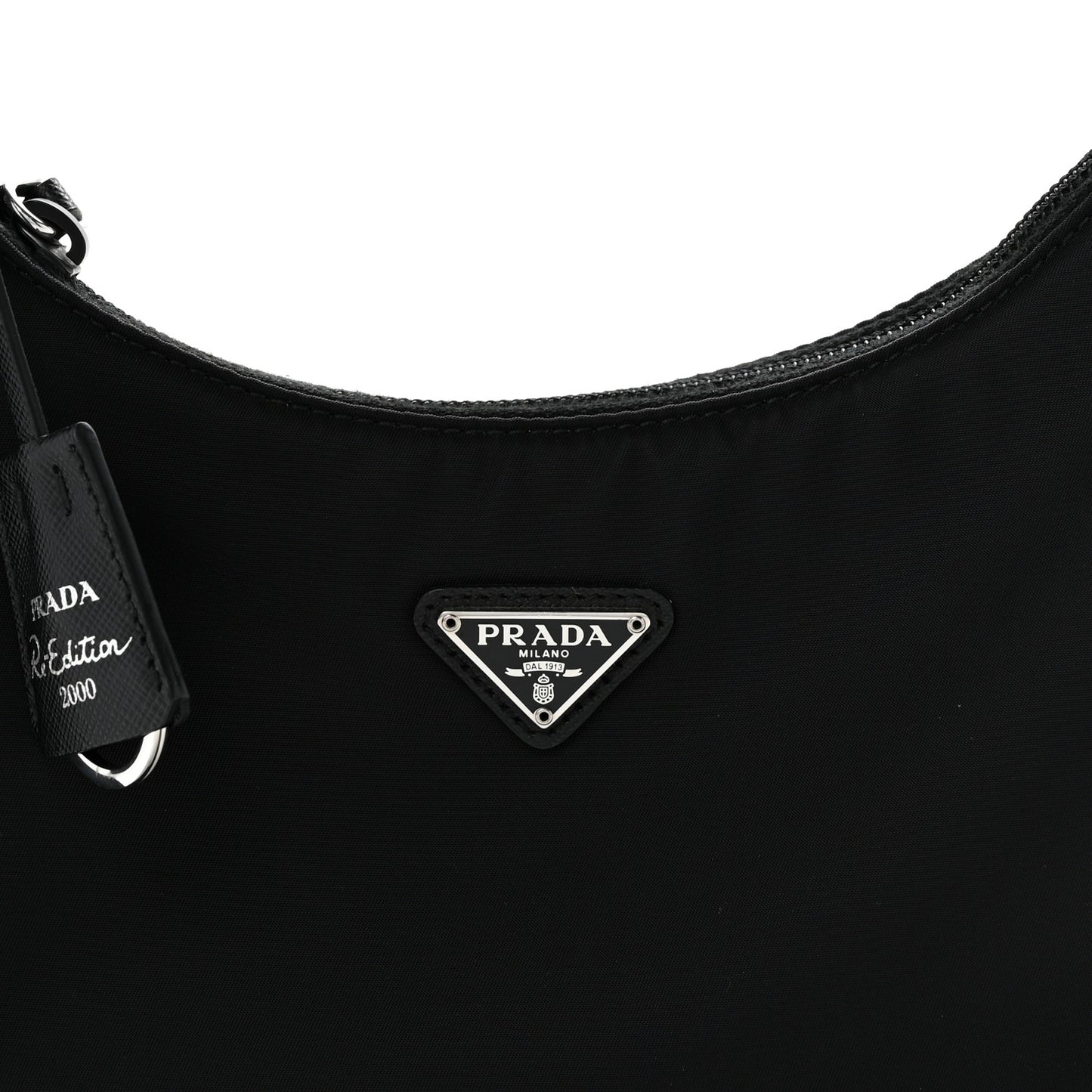 Tessuto Nylon Mini Re-Edition 2000 Bag Black