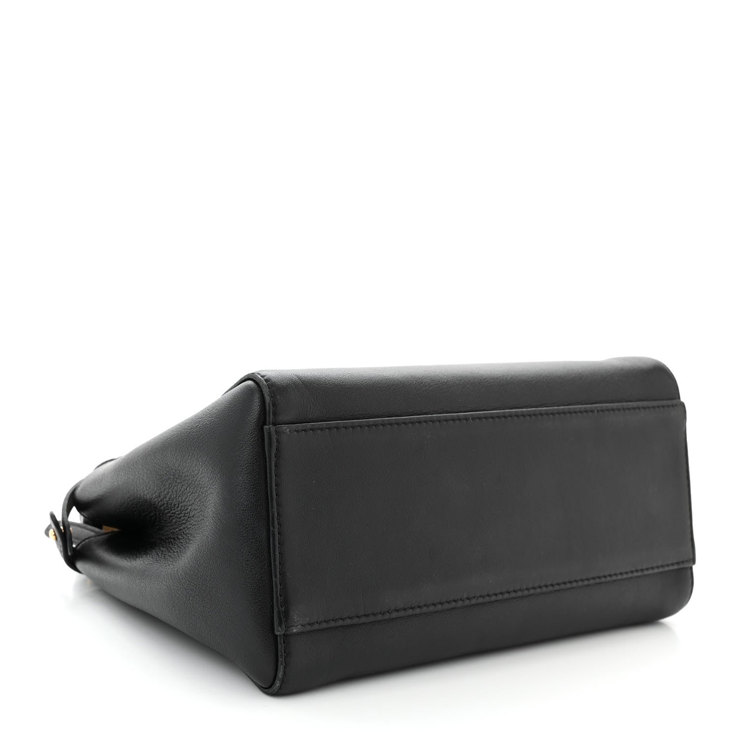 Fendi Nappa Mini Peekaboo Iconic Satchel Black 4 of 10