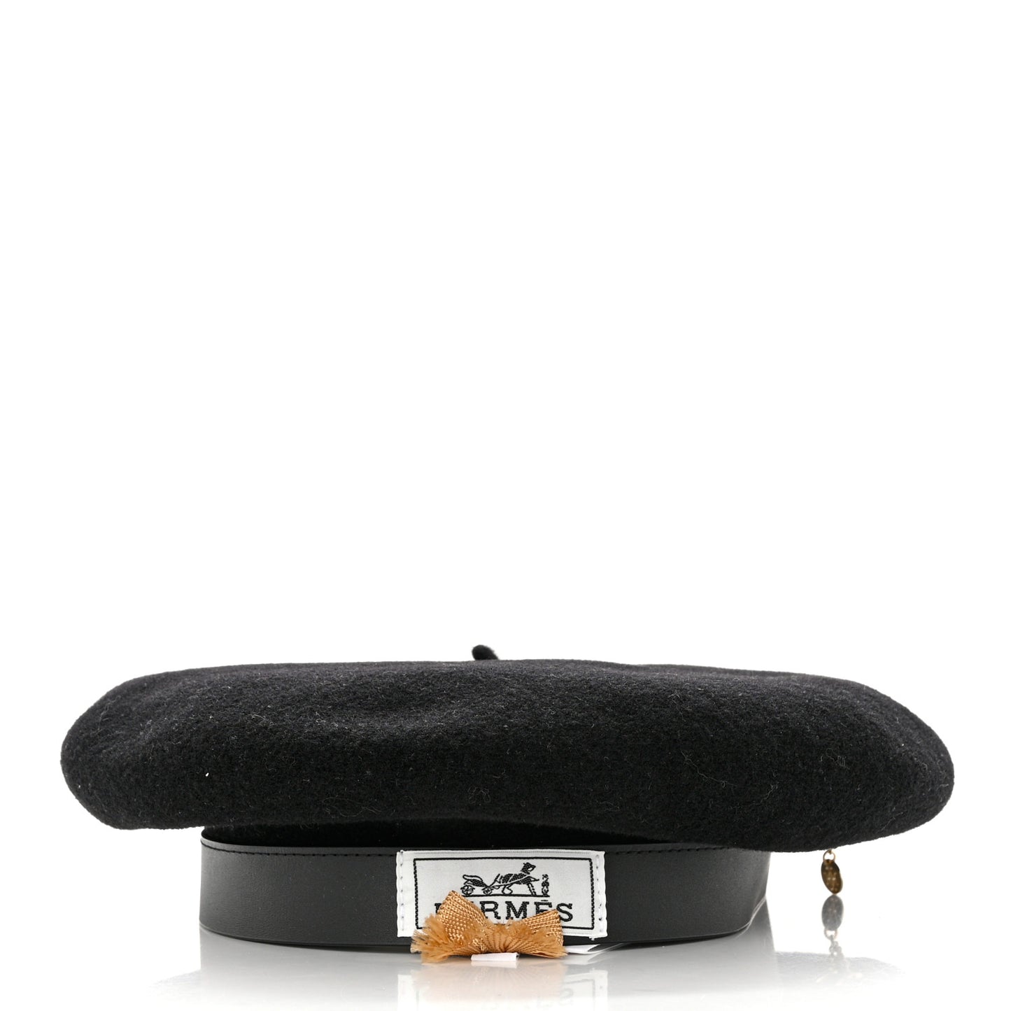 Merinos Wool Felt Felicity Beret Hat 57 Black