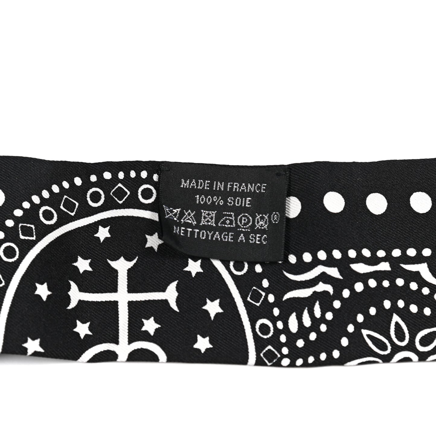 Silk Entre Ciel Et Mer Twilly Black White