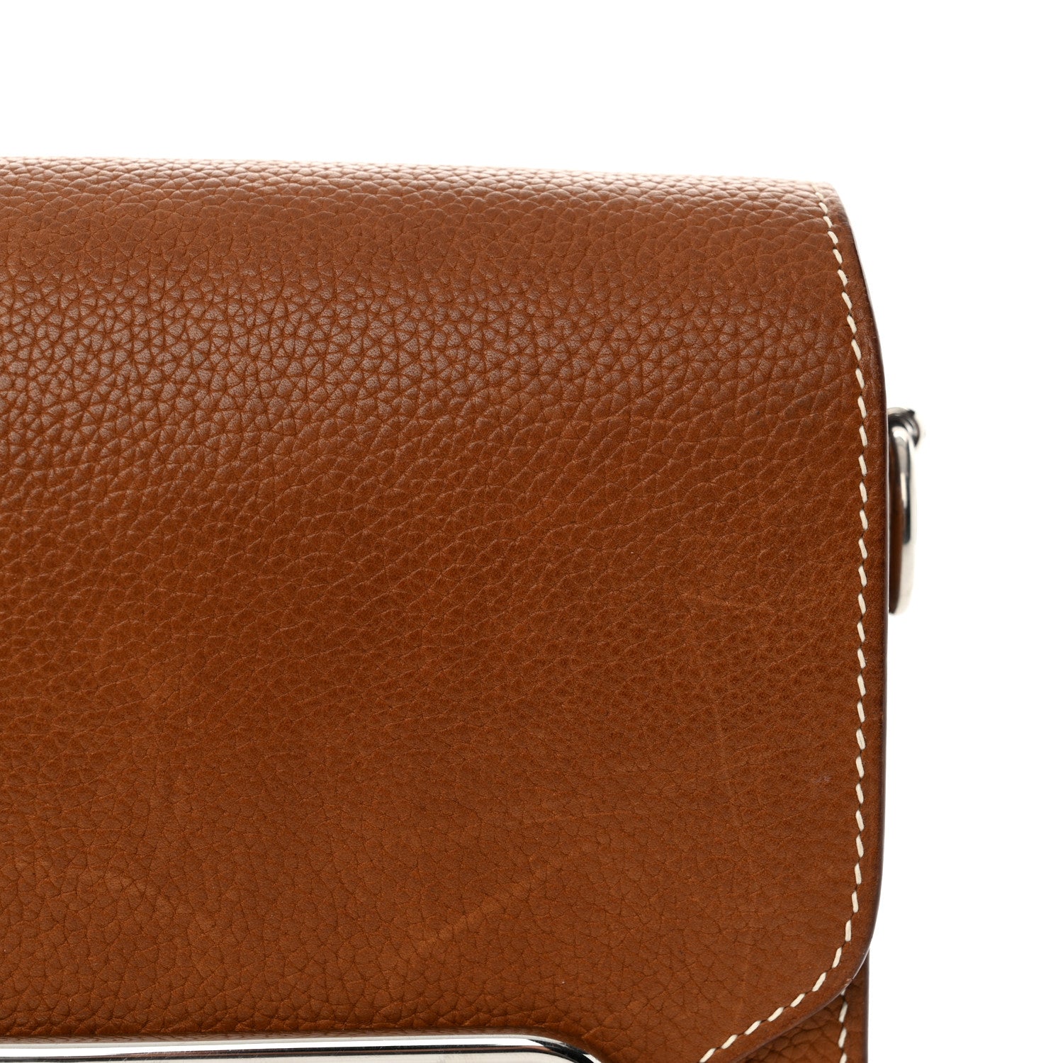 Hermes Barenia Faubourg Mini Sac Roulis Fauve 14 of 18
