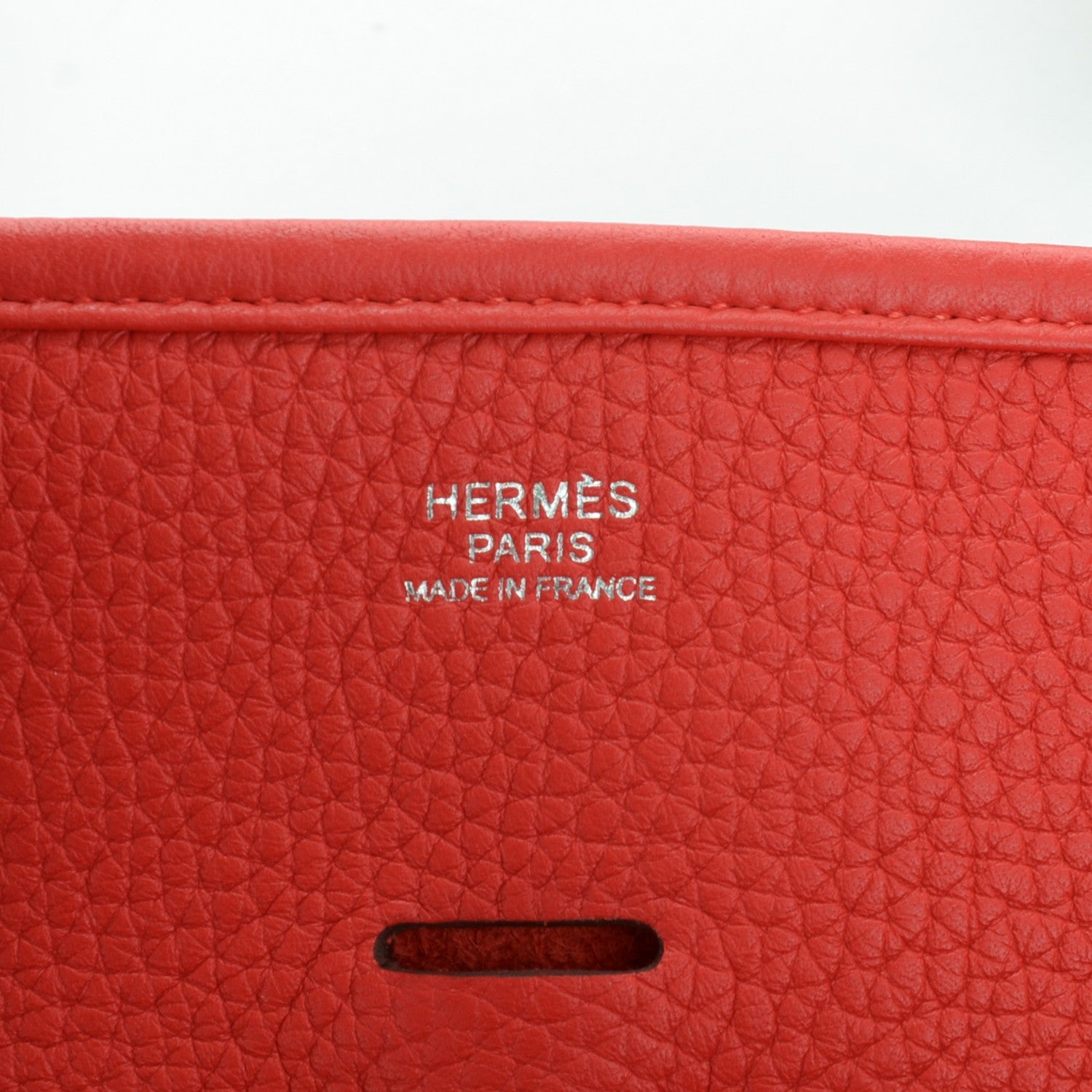 Hermes Taurillon Clemence Evelyne III PM Rouge Tomate 6 of 7