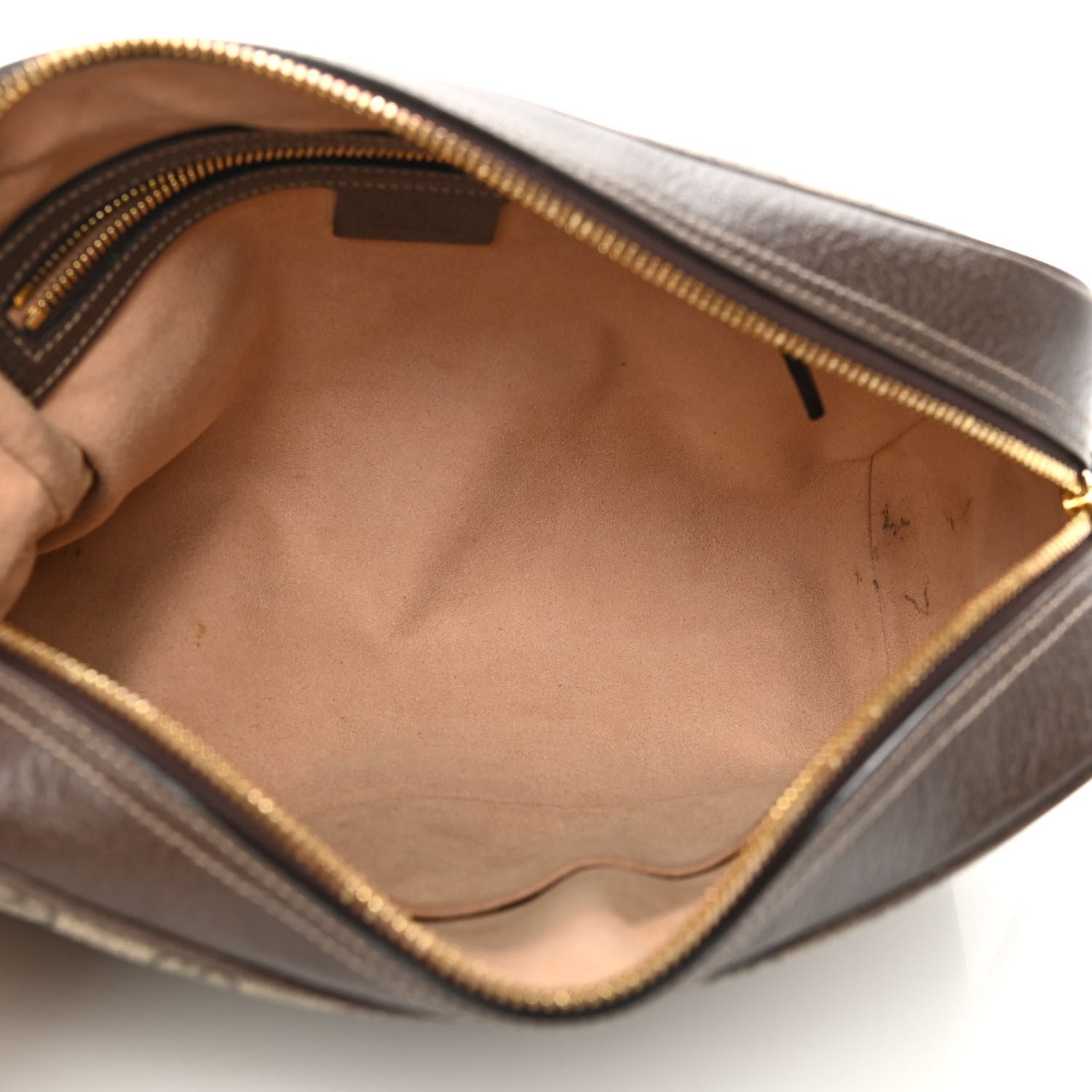 Gucci GG Supreme Monogram Web Small Ophidia Shoulder Bag Brown 5 of 18
