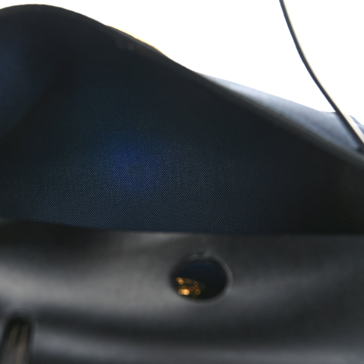 Hermes Military Toile Vache Hunter Herbag Zip Retourne 31 PM Bleu Indigo Black 6 of 11