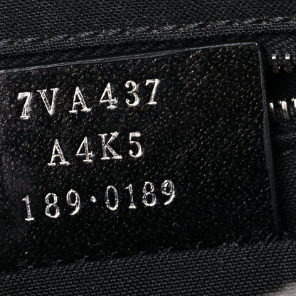 Fendi Vitello Century Bi-Color FF 1974 Embossed Messenger Maya Black 7 of 9