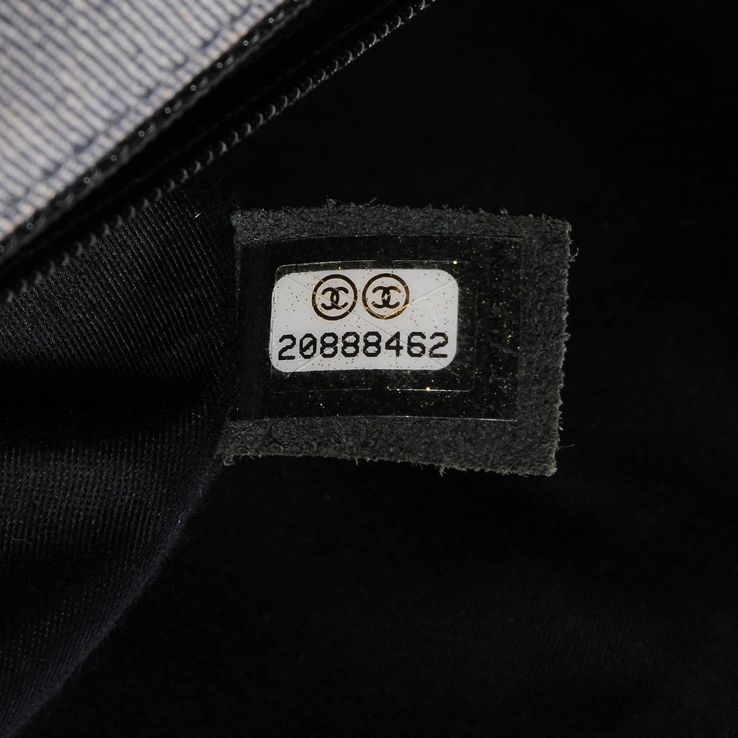 Patchwork Jumbo Single Flap Blue