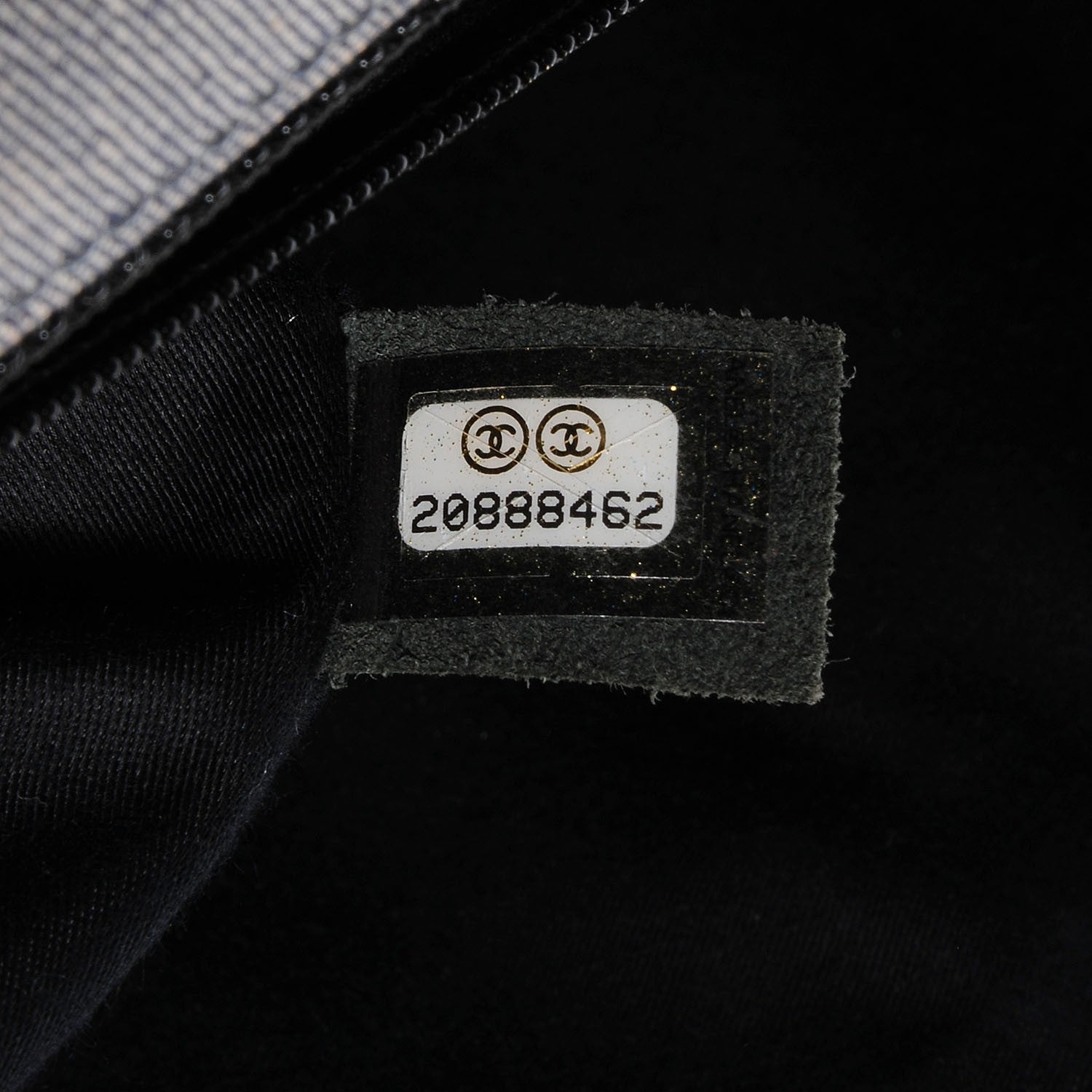 Chanel Patchwork Jumbo Single Flap Blue 8 of 8