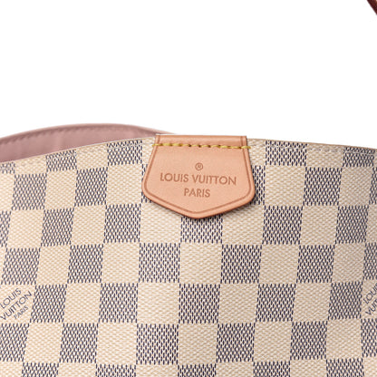 Louis Vuitton Damier Azur Graceful PM Rose Ballerine 10 of 10