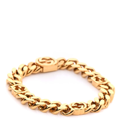 Gucci Interlocking G Curb Chain Bracelet Gold 3 of 5