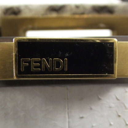 Fendi Snakeskin Large Peekaboo Iconic Satchel 11 of 11