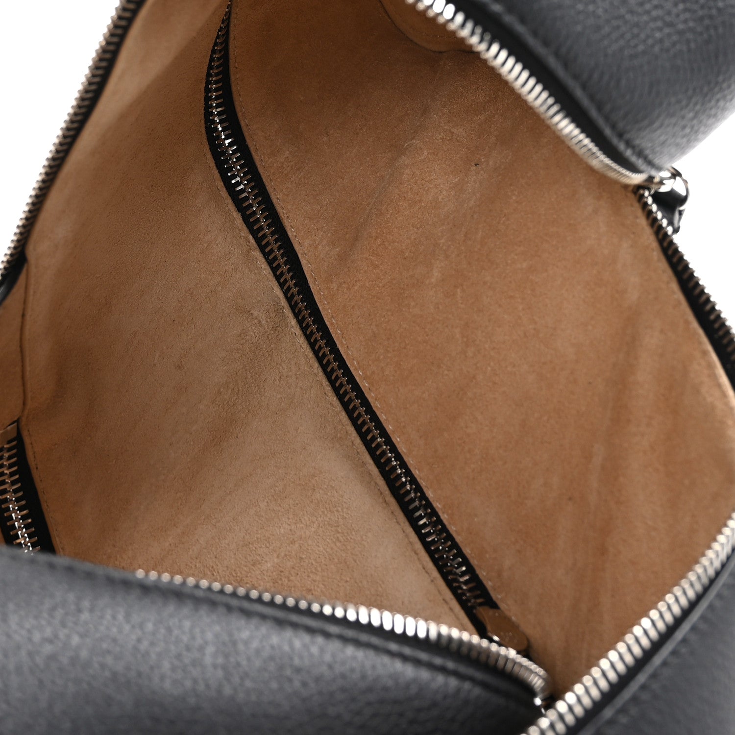 Alaia Calfskin Le Zip Black 6 of 9