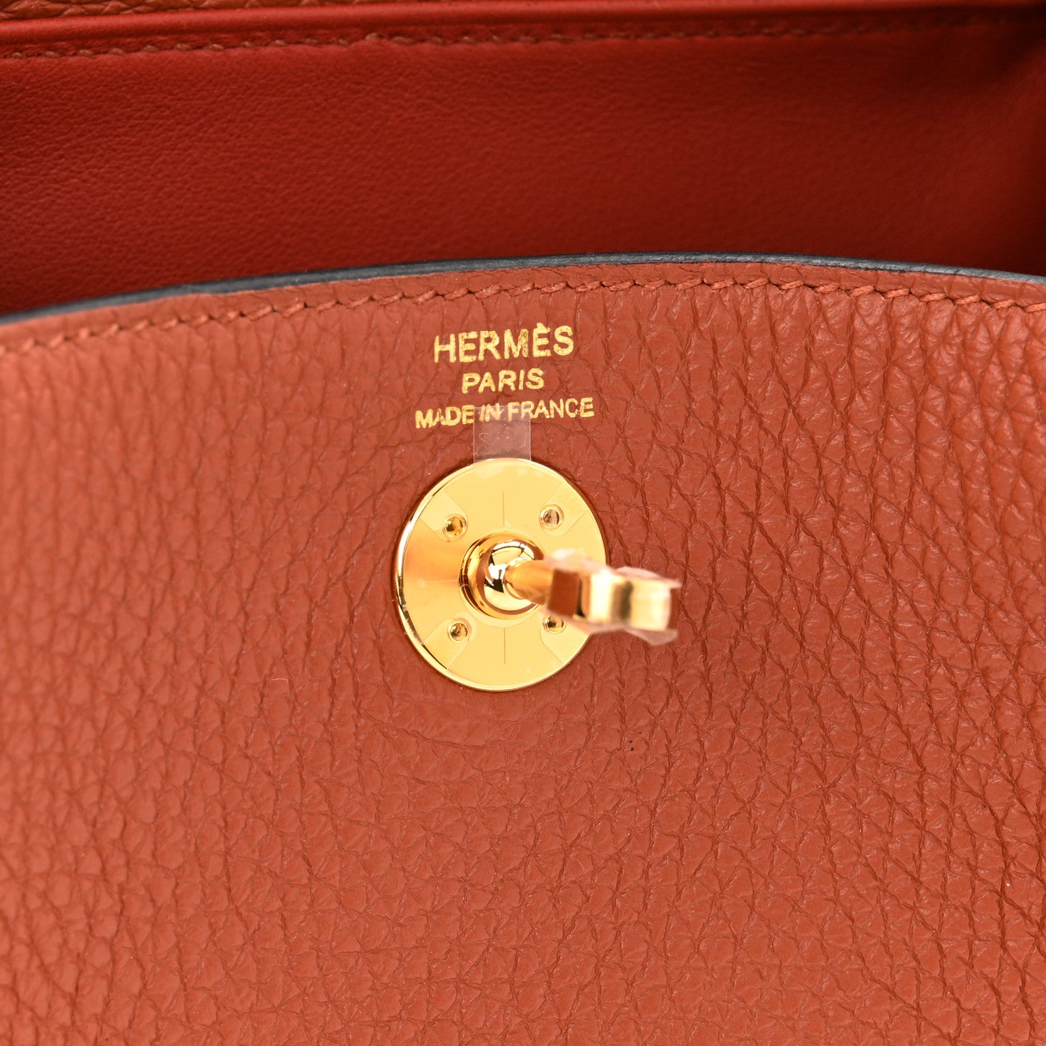 Hermes Taurillon Clemence Maxi Quadrille Mini Lindy 20 Cuivre Chai Nata Bleu Brume 6 of 10
