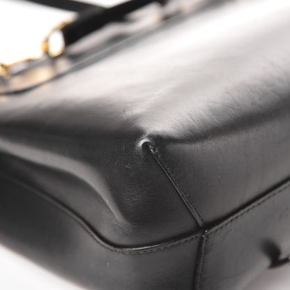 Mansur Gavriel Calfskin Mini Lady Bag Black Flamma 12 of 16
