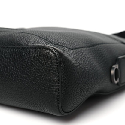 Salvatore Ferragamo Calfskin Firenze Crossbody Bag Black 9 of 9