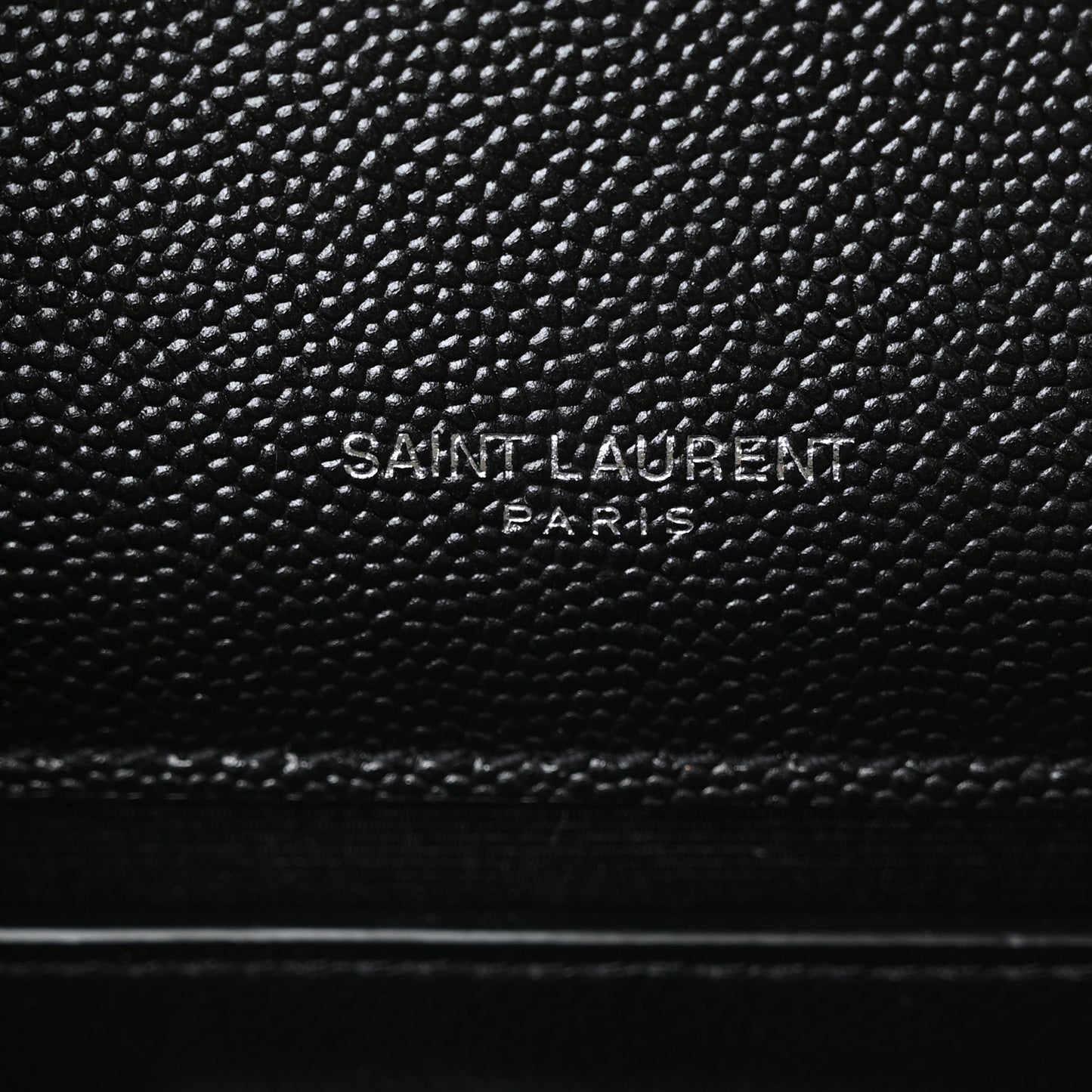 Grain De Poudre Small Monogram Kate Satchel Black
